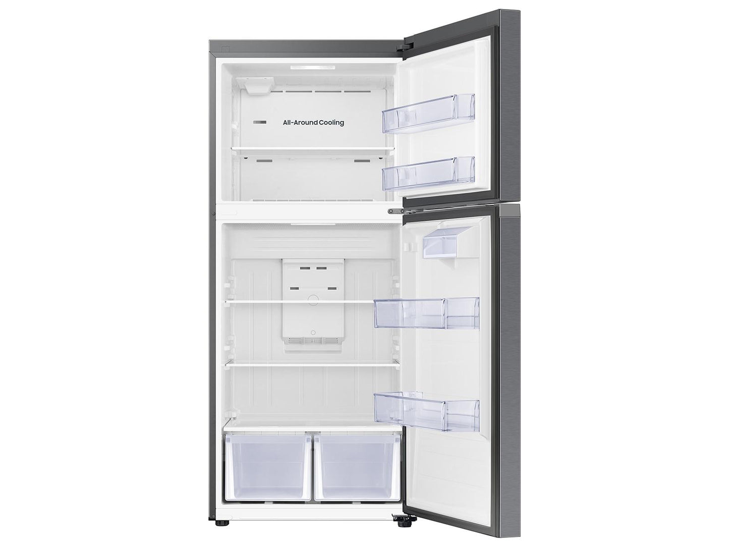 Samsung RT18DG6500SR Bespoke AI Top Freezer All-Around Cooling  Garage Ready  18 cu.ft.