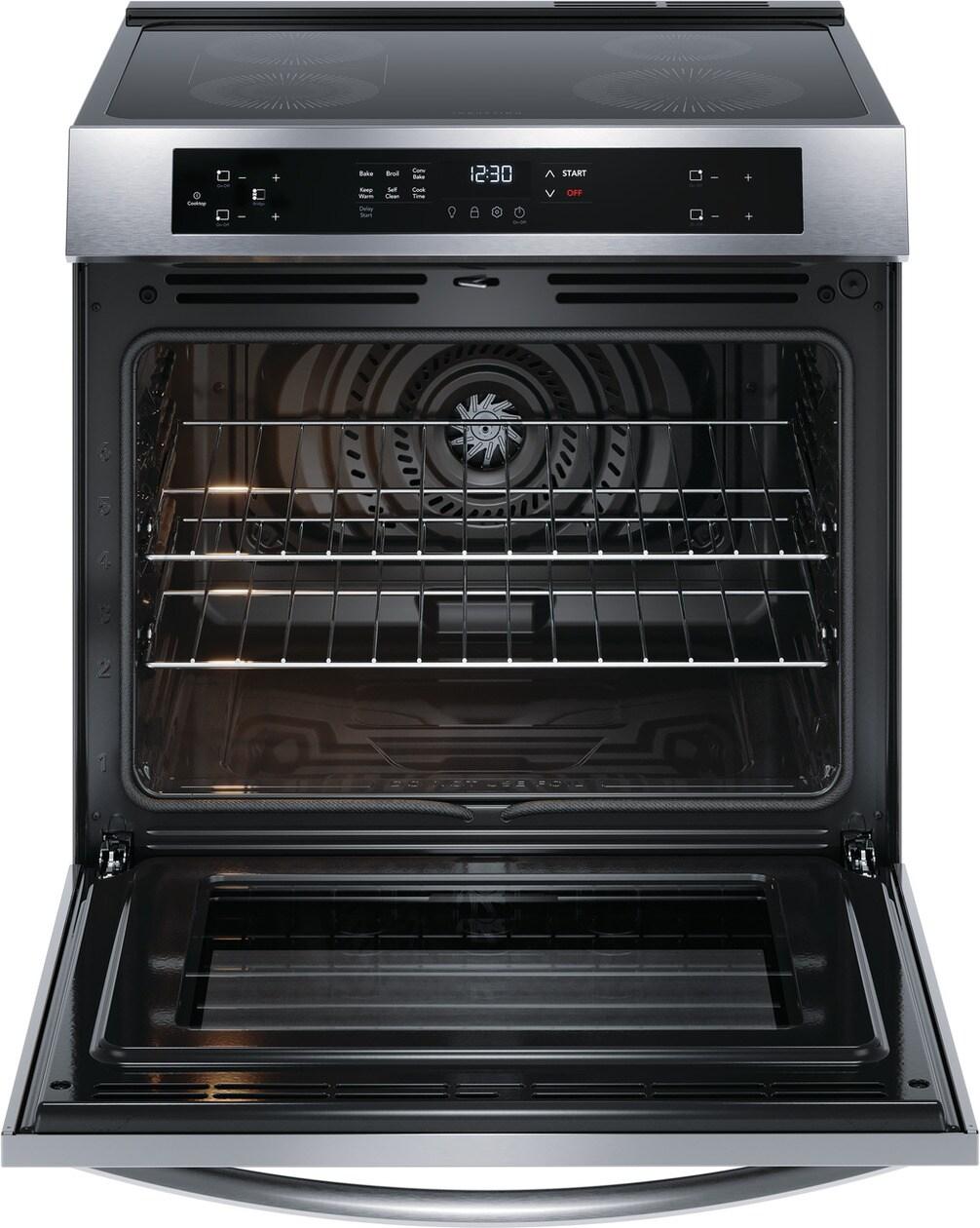 FCFI3083AS Frigidaire 30" Front Control Induction Range with Convection Bake