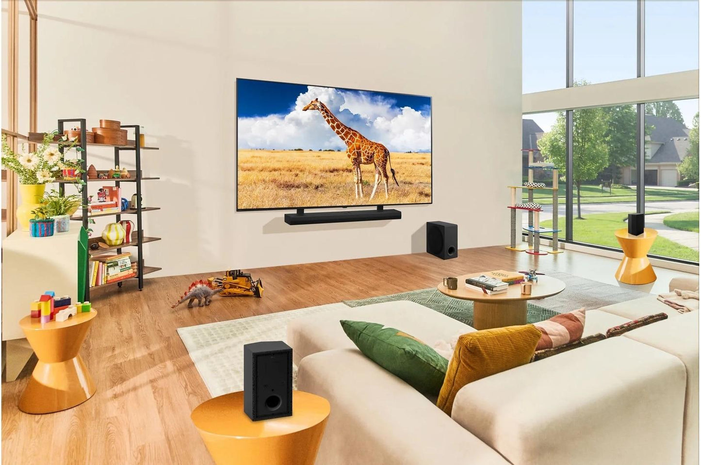 Lg S70TR S70TR LG Home Theater Soundbar with Dolby Atmos® and Rear Speakers, 5.1.1 channel, Best QNED matching