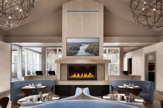 Napoleon Bbq TLV50N Tall Linear Vector 50 Direct Vent Gas Fireplace