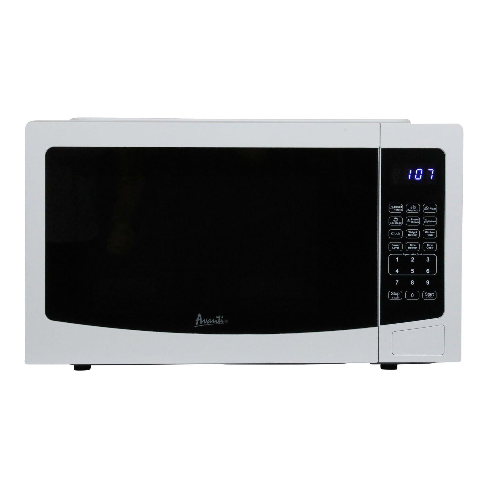 MT115V0W Avanti Microwave Oven, 1.1 cu. ft. Capacity - White / 1.1 cu. ft.