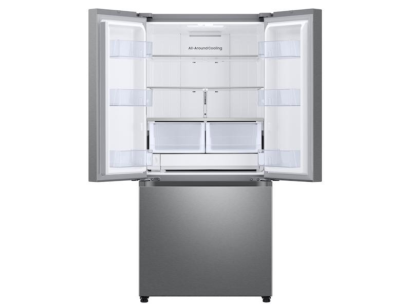 Samsung 25 cu. ft. 33" 3-Door French Door Refrigerator with Dual Auto Ice Maker in Stainless Steel