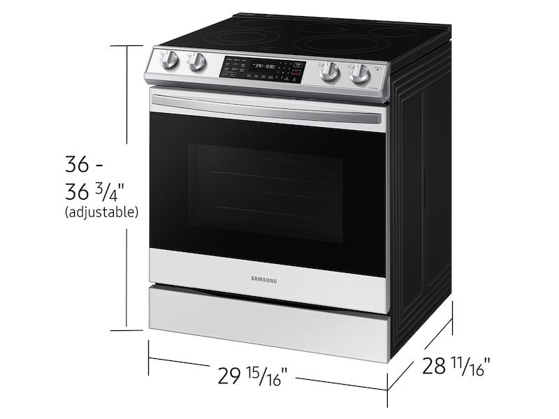 Samsung Bespoke 6.3 cu. ft. Smart Slide-in Electric Range with Air Fry