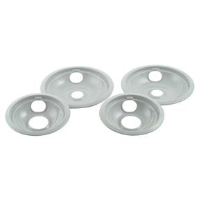 Gray Replacement Burner Bowls - 4 Pack