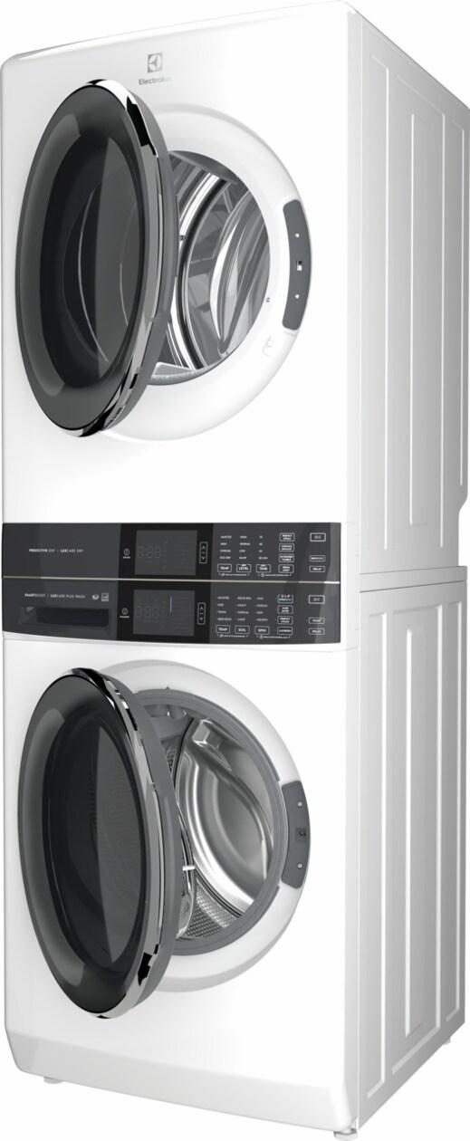 ELTE7600AW Electrolux Laundry Tower Single Unit Front Load 4.5 Cu. Ft. Washer & 8 Cu. Ft. Electric Dryer