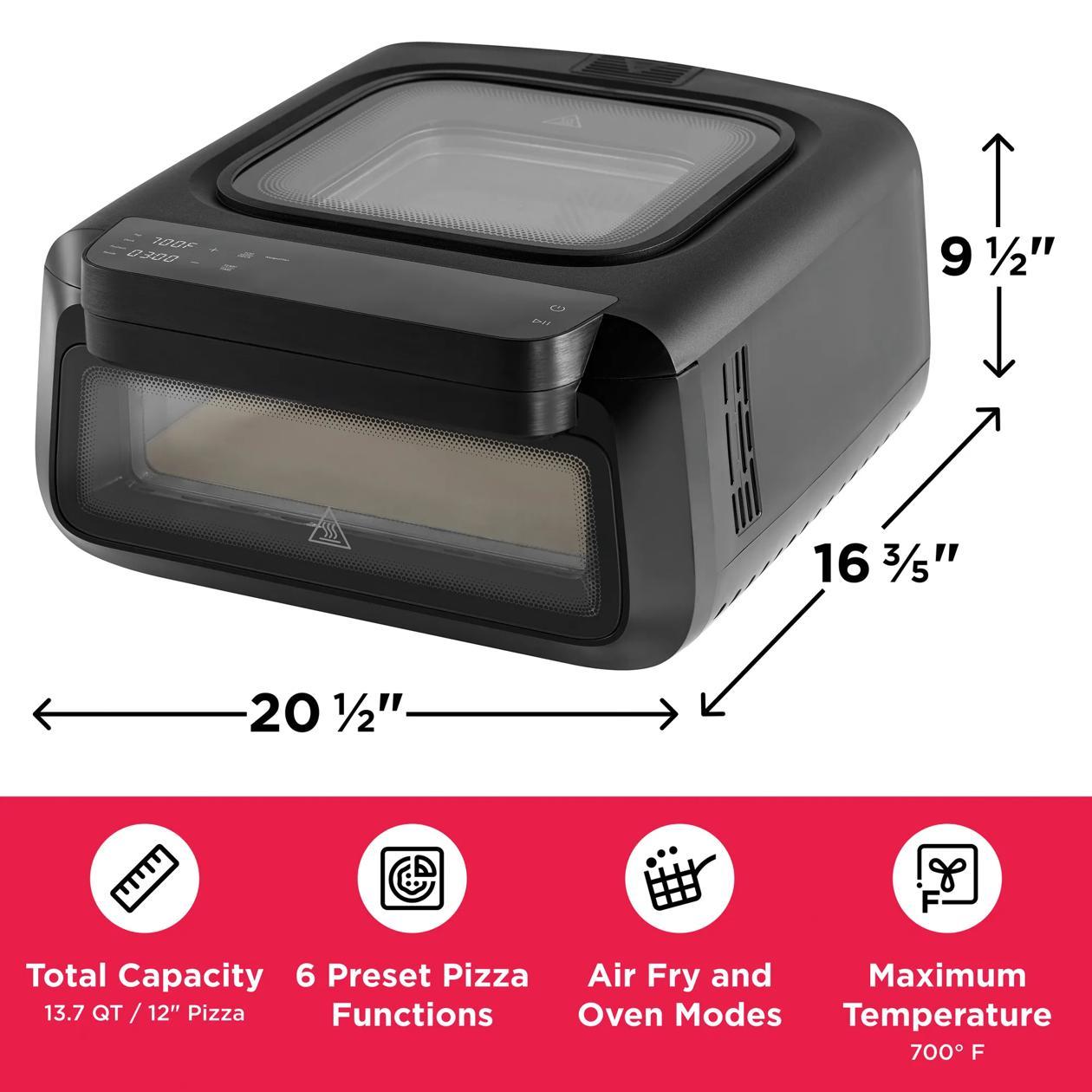 Frigidaire FRPO120B Countertop Pizza Oven with Air Fry and Oven Cooking Modes