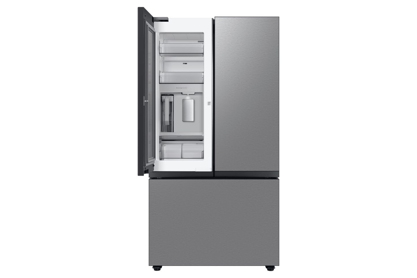 Samsung RF24BB6600QL Bespoke AI 3-Door French Door Beverage Center™  Dual Ice Maker  24 cu.ft.