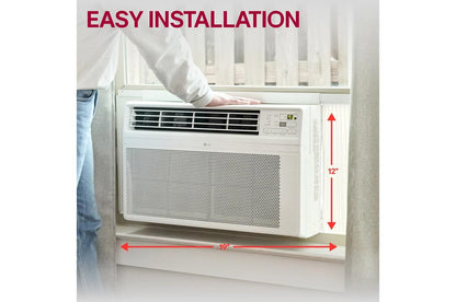 Lg LW1023ERSM 10,000 BTU Smart Wi-Fi Enabled Window Air Conditioner  Cools Up To 450 sq. ft.