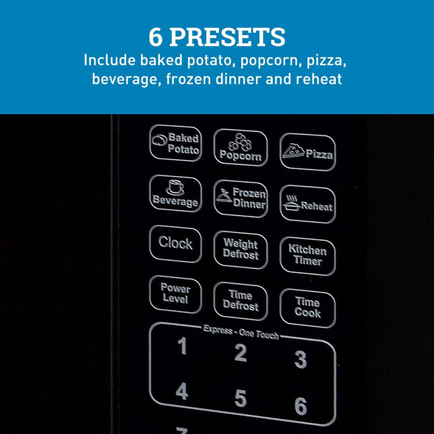 MT115V1B Avanti 1.1 cu. ft. Microwave Oven - Black