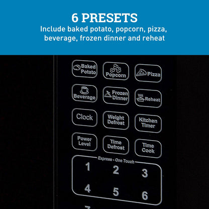 MT115V1B Avanti 1.1 cu. ft. Microwave Oven - Black
