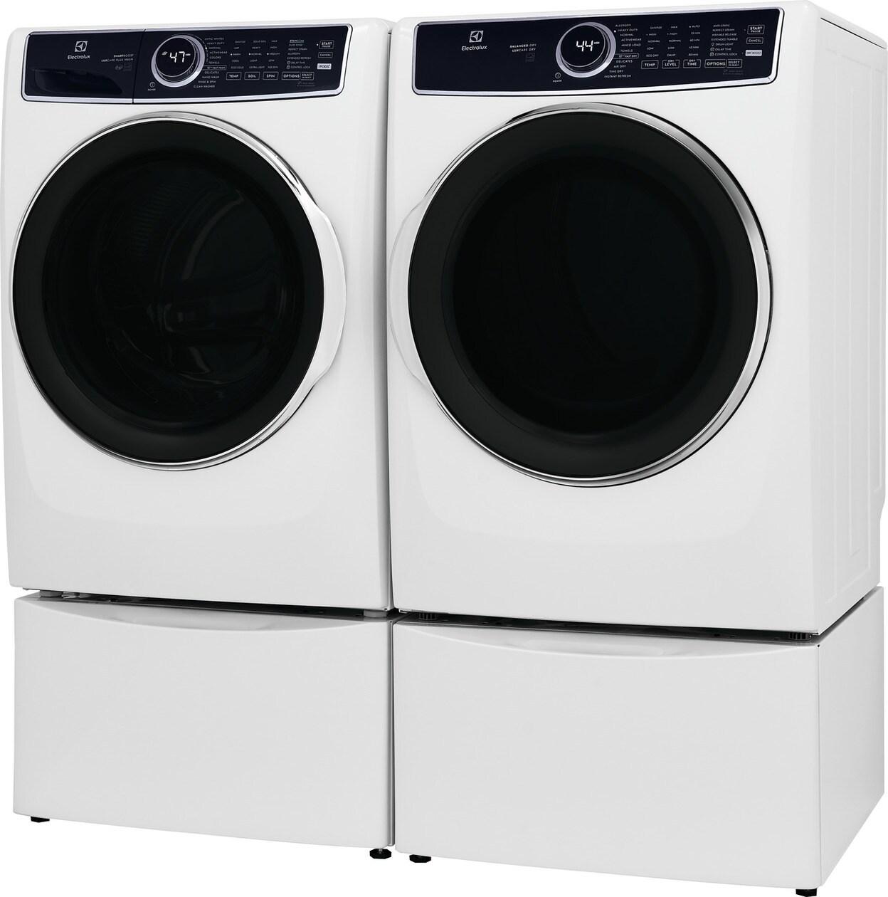 ELFE7637AW Electrolux Front Load Perfect Steam™ Electric Dryer with Balanced Dry™ and Instant Refresh - 8.0 Cu. Ft.