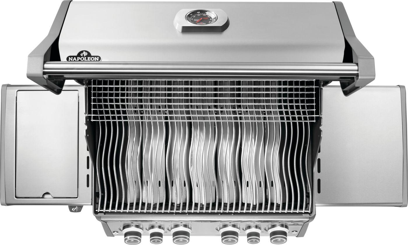 Napoleon Bbq RP525SIBNSS2 Rogue PRO 525 SIB with Infrared Side Burner , Natural Gas, Stainless Steel