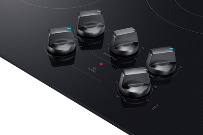 Samsung NZ30FG6332RK Electric Cooktop Illuminated Knobs  Wi-Fi  Rapid Boil