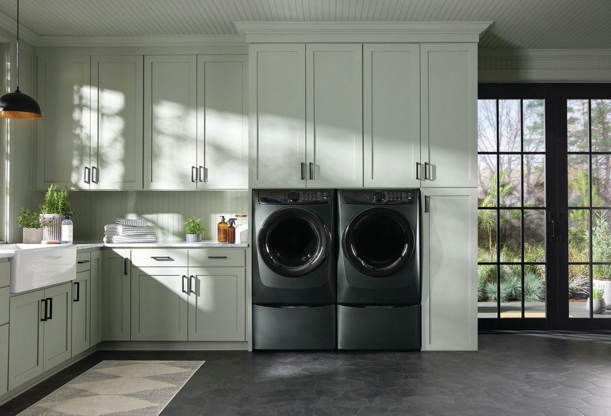 ELFE7738AA Electrolux Front Load Perfect Steam™ Electric Dryer with Balanced Dry™ and Instant Refresh - 8.0 Cu. Ft.