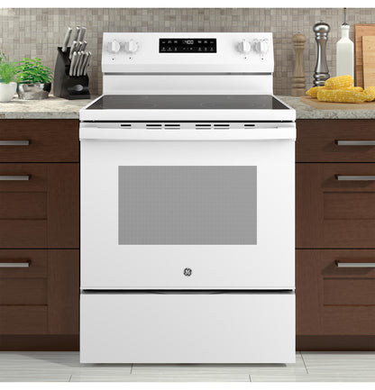 GRF400PVWW GE® ENERGY STAR® 30" Free-Standing Electric Range