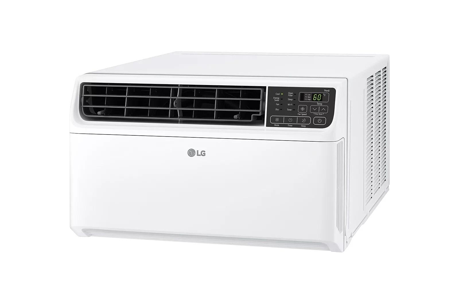 Lg 8,500 BTU DUAL Inverter ENERGY STAR Smart Wi-Fi Enabled Window Air Conditioner