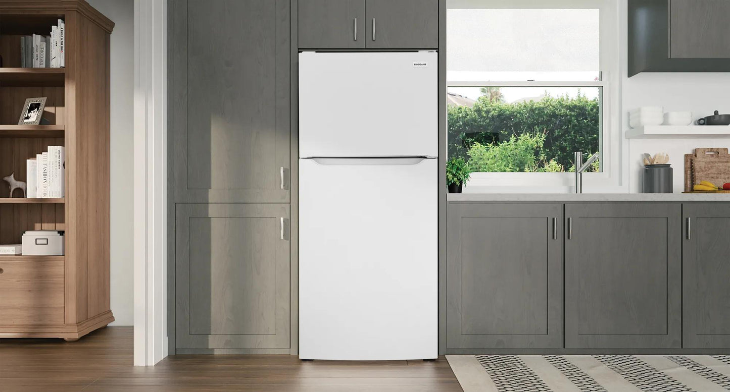 Frigidaire FFHT1814YW 18 Cu. Ft. Garage Ready Top Freezer Refrigerator