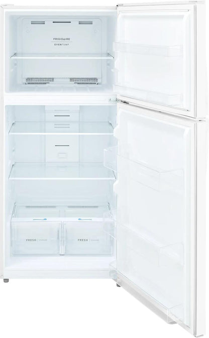Frigidaire FRTE2223AW 22 Cu Ft Garage Ready Top Freezer Refrigerator