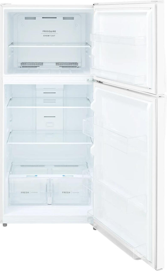 Frigidaire FRTE2223AW 22 Cu Ft Garage Ready Top Freezer Refrigerator