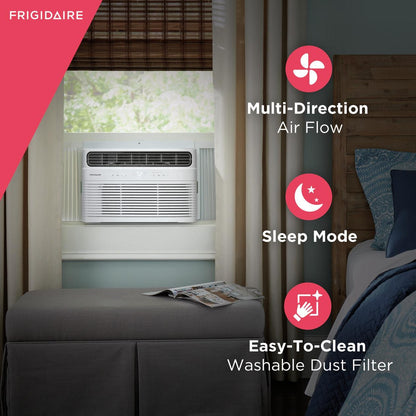 FHWW124WD1 Frigidaire 12,000 BTU Window Room Air Conditioner with Wi-Fi