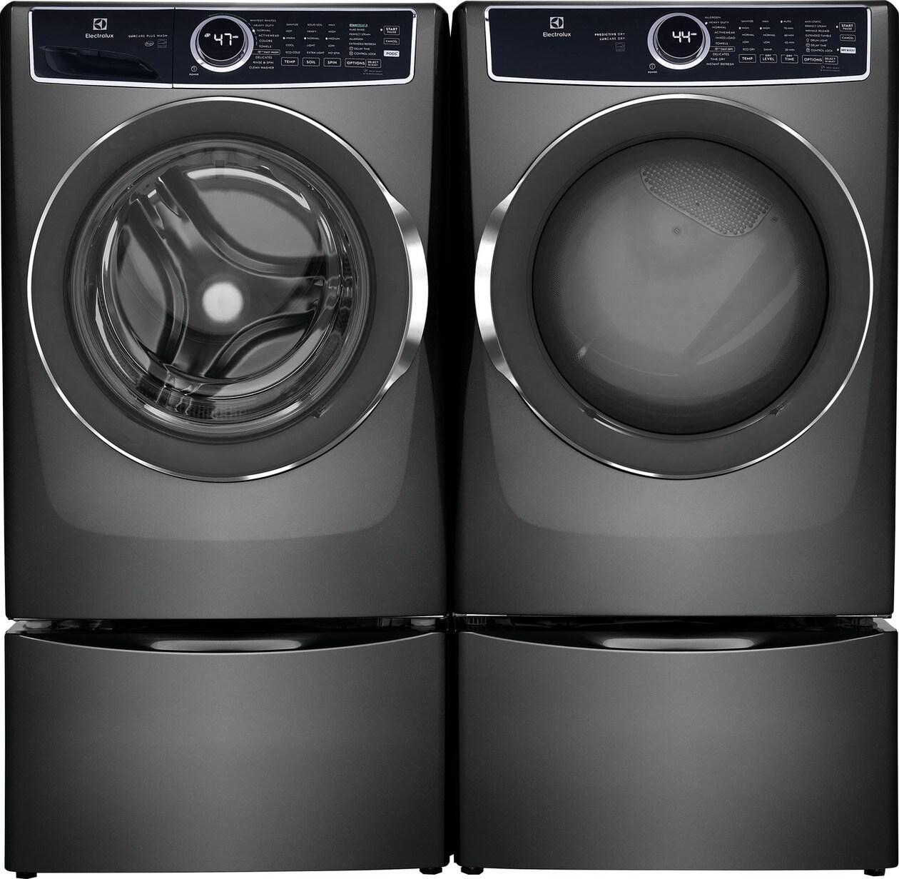 ELFE7537AT Electrolux Front Load Perfect Steam™ Electric Dryer with Predictive Dry™ and Instant Refresh - 8.0 Cu. Ft.