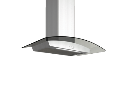 Zephyr ZRVM90AGG Ravenna, Wall, 90cm, SS+Gray Glass, ACT