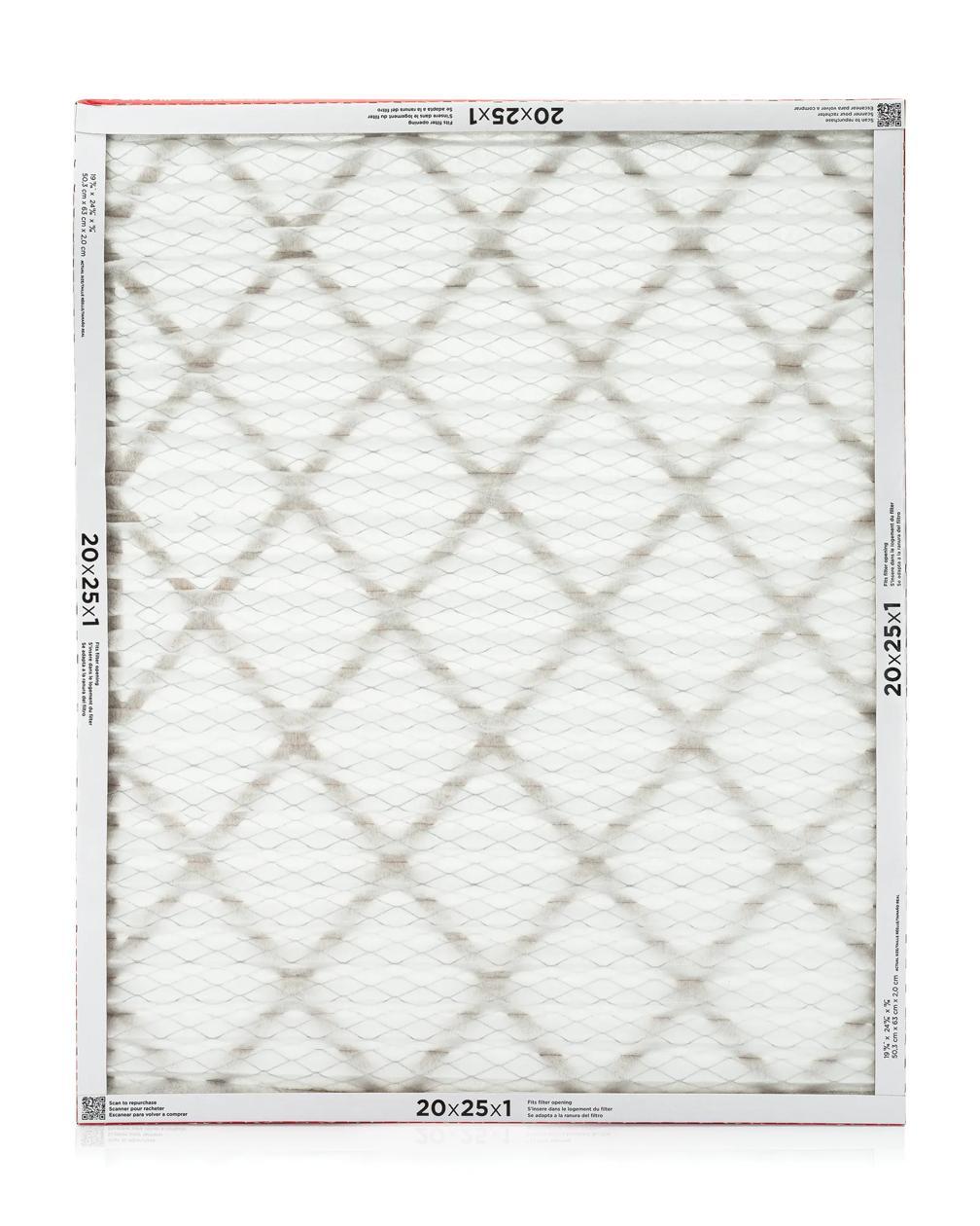 Frigidaire HVAC202586 PureAir® 20" x 25" x 1" MERV Allergen 8 Air Filter - 6 Pack