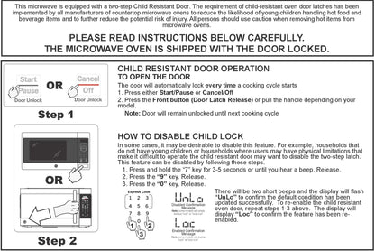 GCHK07N1WBB GE® 0.7 Cu. Ft. Spacemaker® Countertop Microwave Oven