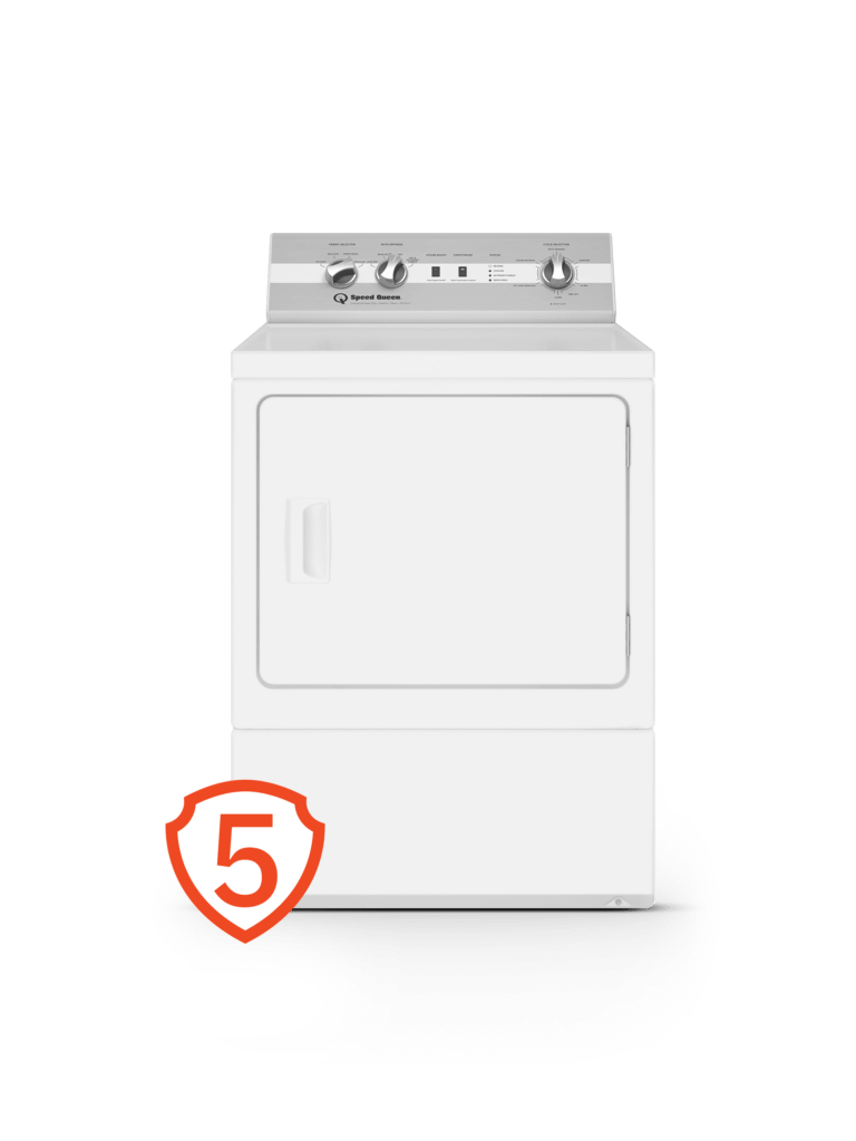 Speed Queen DC5004WG DC5 Sanitizing Gas Dryer with Pet Plus™  Extended Tumble  Steam  5-Year Warranty