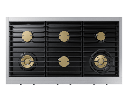 Dacor DTT48T960GS 48" Rangetop, Silver Stainless, Natural Gas/Liquid Propane
