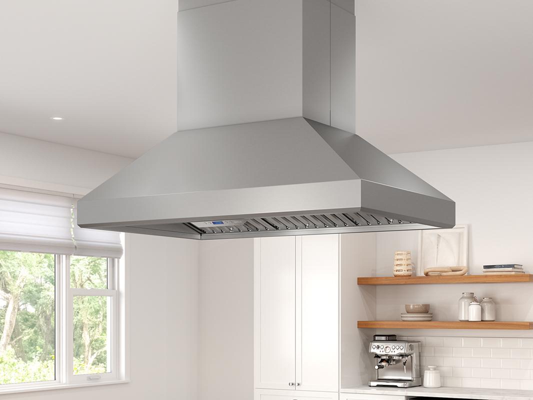 AK7754BS Titan Island, 54in, SS, PowerWave, 750 CFM w/ACT