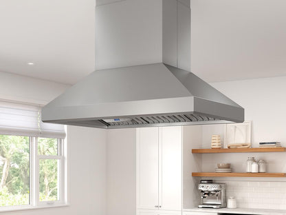 AK7754BS Titan Island, 54in, SS, PowerWave, 750 CFM w/ACT