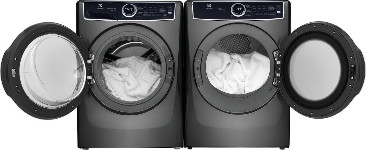 ELFE7537AT Electrolux Front Load Perfect Steam™ Electric Dryer with Predictive Dry™ and Instant Refresh - 8.0 Cu. Ft.