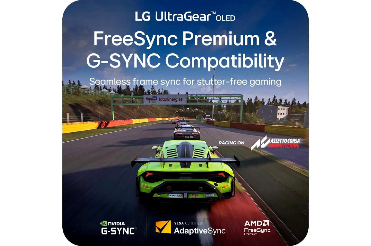 Lg 45GX90SAB 45 Inch UltraGear™ OLED WQHD 240Hz 0.03ms G-Sync Compatible 800R Curved Gaming Monitor with webOS