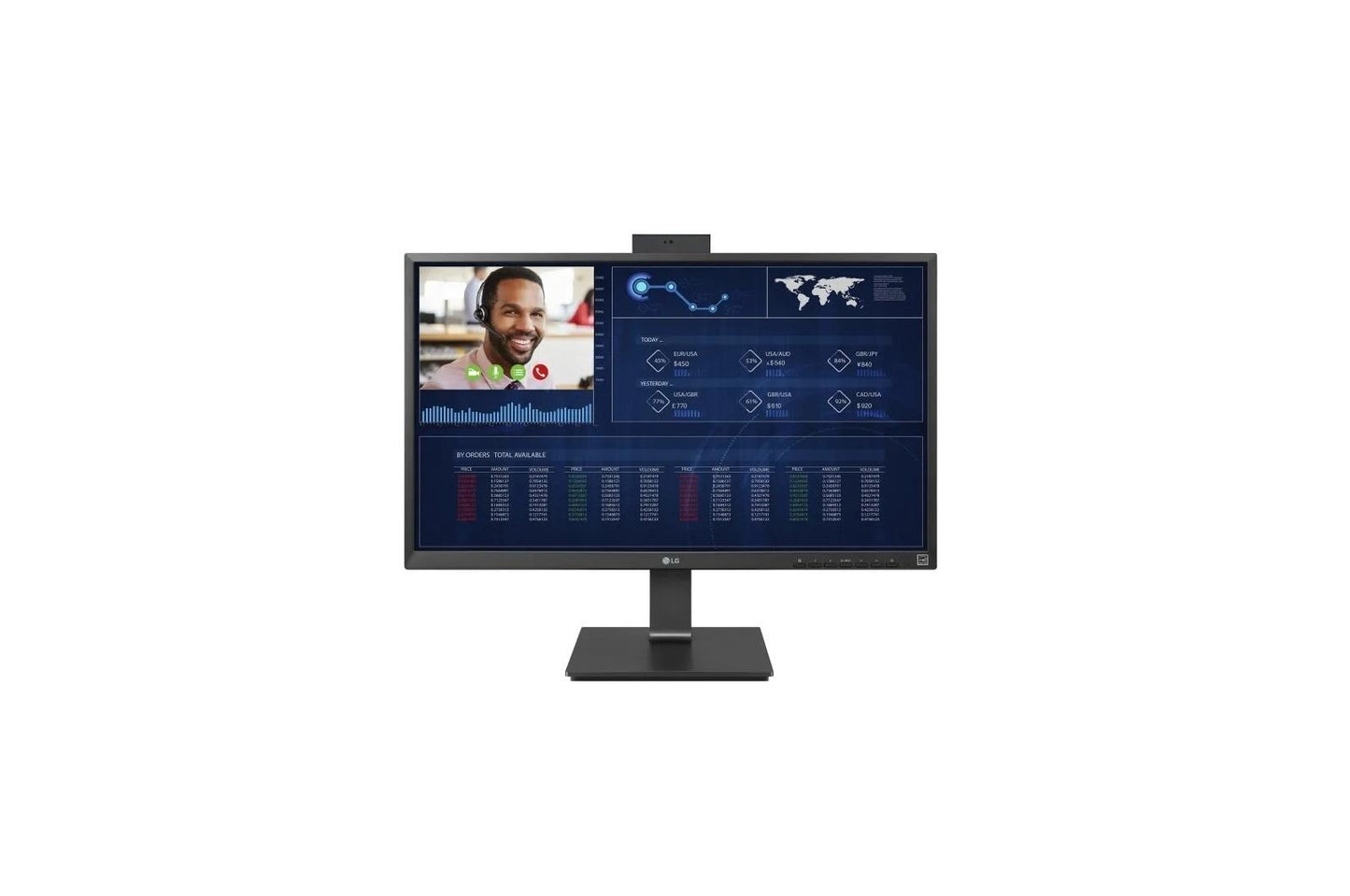 Lg 27CN650N6N 27" FHD All-in-One Thin Client Non OS with IPS Display, Quad-core Intel® Celeron J4105 Processor, USB Type-C™