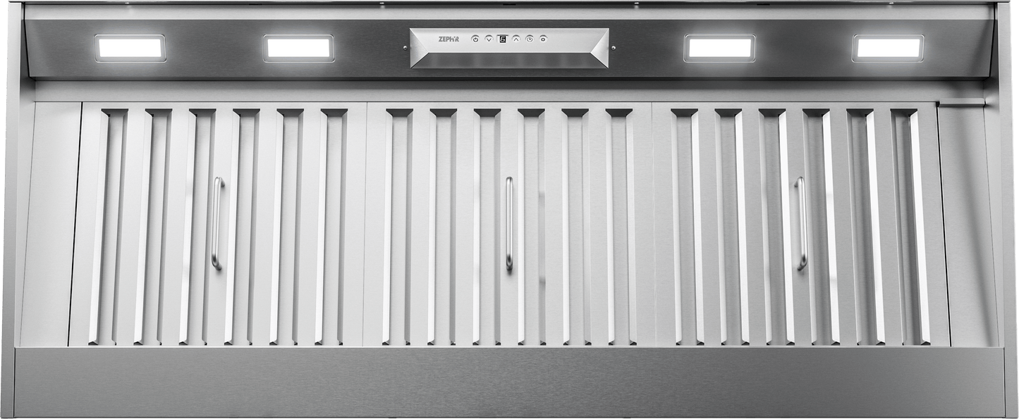 Zephyr AK9246BS Monsoon I, Insert, 46-3/8in, SS, LED, ACT