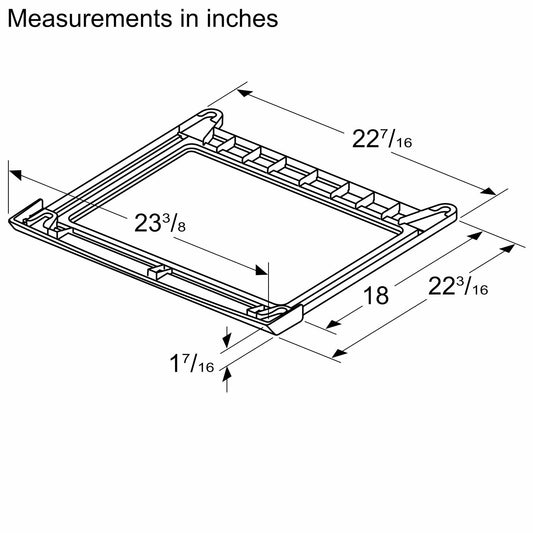 Bosch WTZ27510UC Accessory for washing/drying