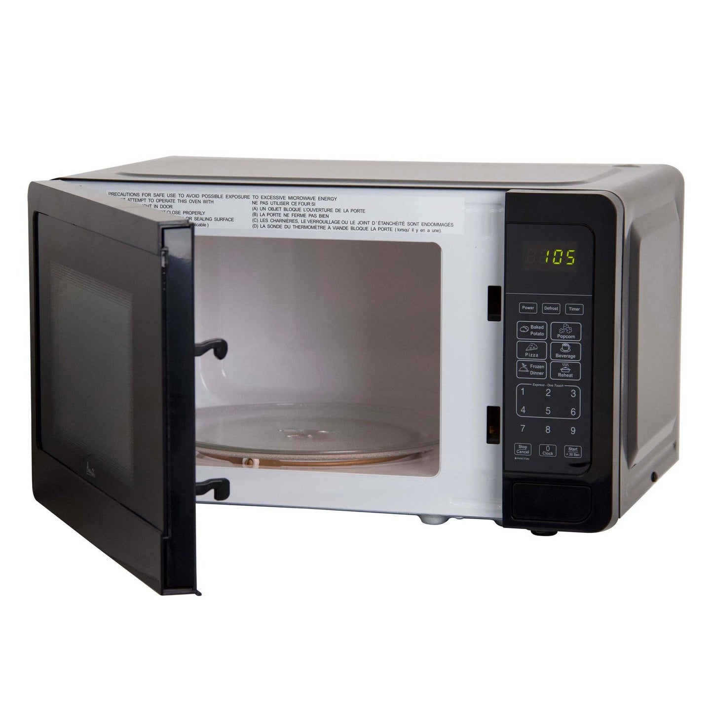 MT7V1B Avanti Countertop Microwave Oven, 0.7 cu. ft. - Black