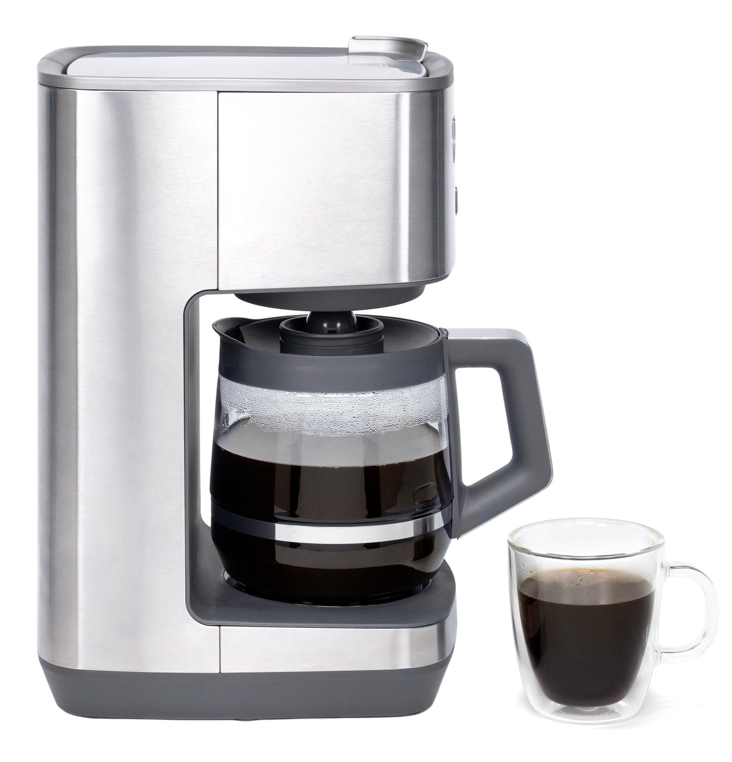 G7CDAASSPSS GE Drip Coffee Maker with Glass Carafe