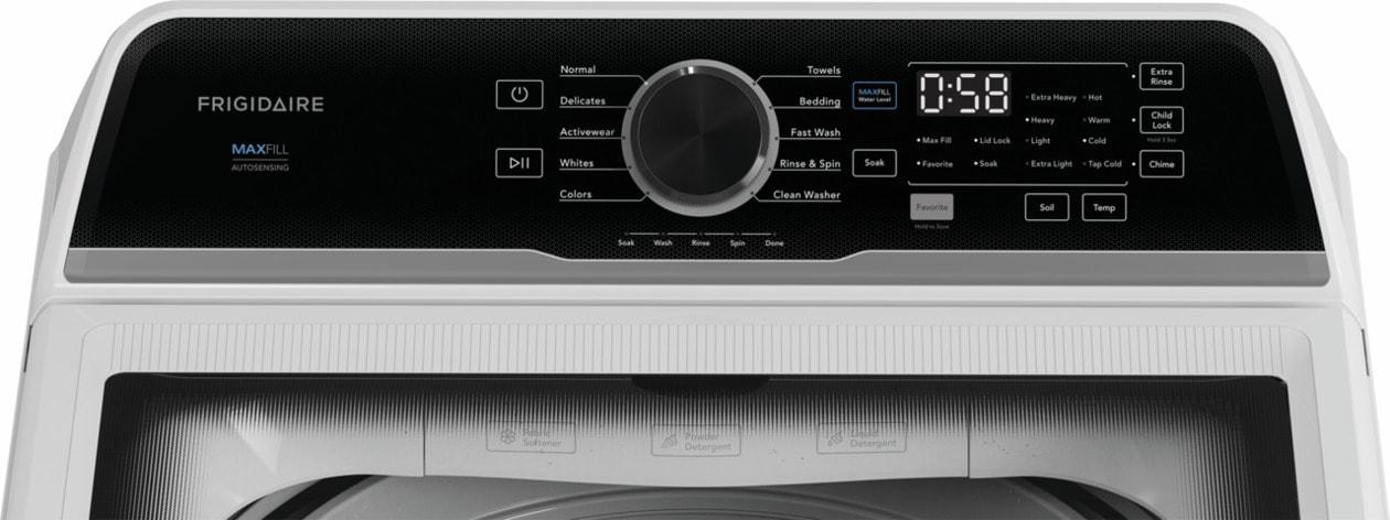 Frigidaire FLVW7523BW 4.4 Cu. Ft. Top Load Washer