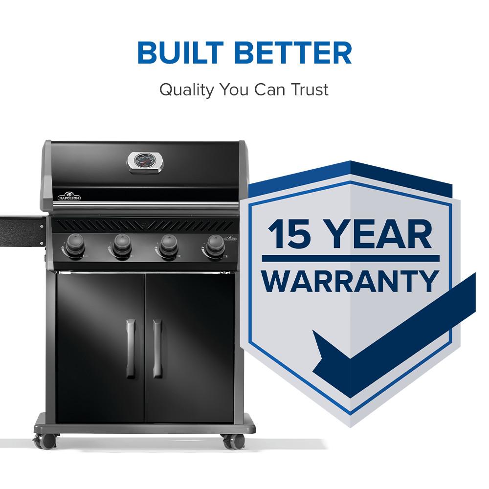 Napoleon Bbq R525NK2SS Rogue 525 Gas Grill , Natural Gas, Black