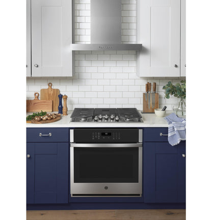 Cafe UVW8301SLSS 30" Designer Wall Mount Hood w/ Dimmable LED Lighting