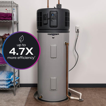 PF50S10FPY GE Profile™ GEOSPRING™ Smart Hybrid Heat Pump Water Heater 50-gallon - 120V - FlexCapacity