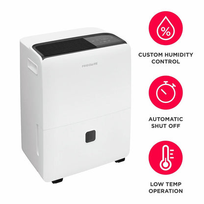 Frigidaire FHDP6033W1 60 Pint Built-In Pump Dehumidifier