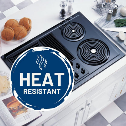Ge Appliances GE3618PA Range 4-Piece Porcelain Drip Pan Set - 4-Pack Includes 3 6" and 1 8" Pans