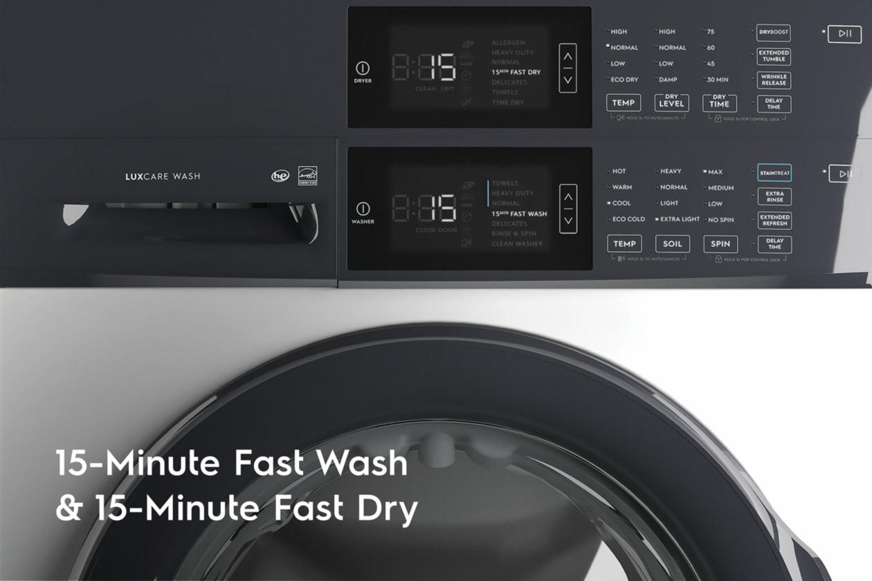 Electrolux ELTG7300AW Laundry Tower Single Unit Front Load 4.4 Cu. Ft. Washer & 8 Cu. Ft. Gas Dryer
