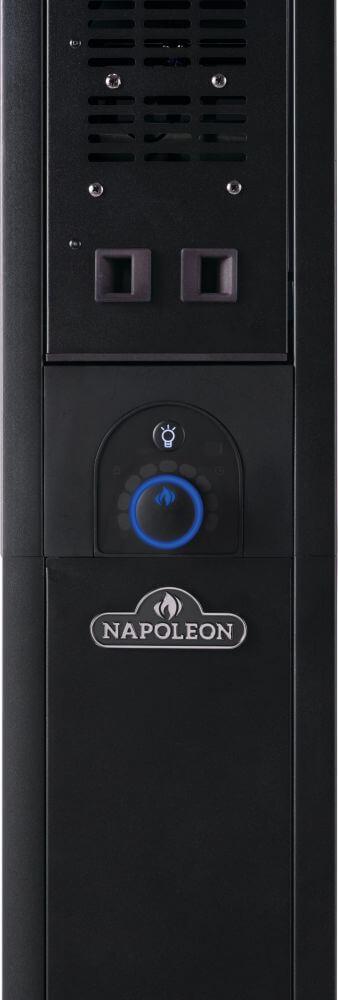 Napoleon Bbq NEOFV80IH Phantom Freestand Outdoor Electric Infrared Heater , Electric, Matte/Matt Black