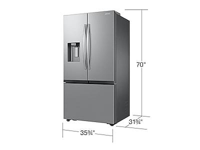 Samsung RF27CG5400SR Bespoke AI 3-Door French Door Mega Capacity  4 Types of Ice  26 cu.ft.