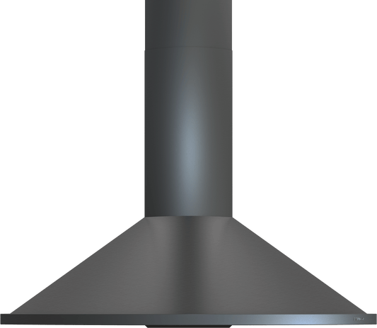 Zephyr ZSAE30FBS Savona Wall, 30in, Black SS, LED, 600 CFM w/ACT