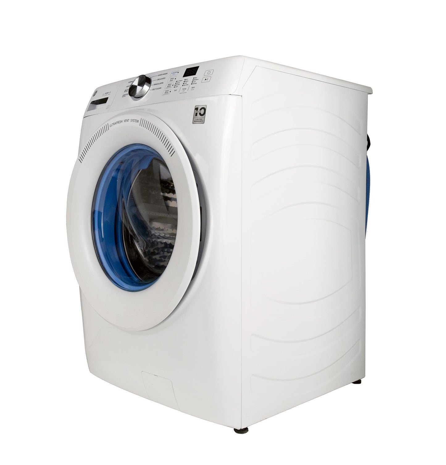 GFW350SSYWW GE® ENERGY STAR® 4.6 cu. ft. Capacity Smart Front Load Washer with UltraFresh Vent System with OdorBlock™